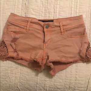 hollister jean shorts